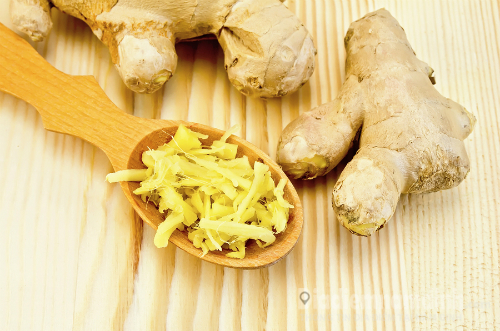 Giảm mỡ bụng với gừng tươi